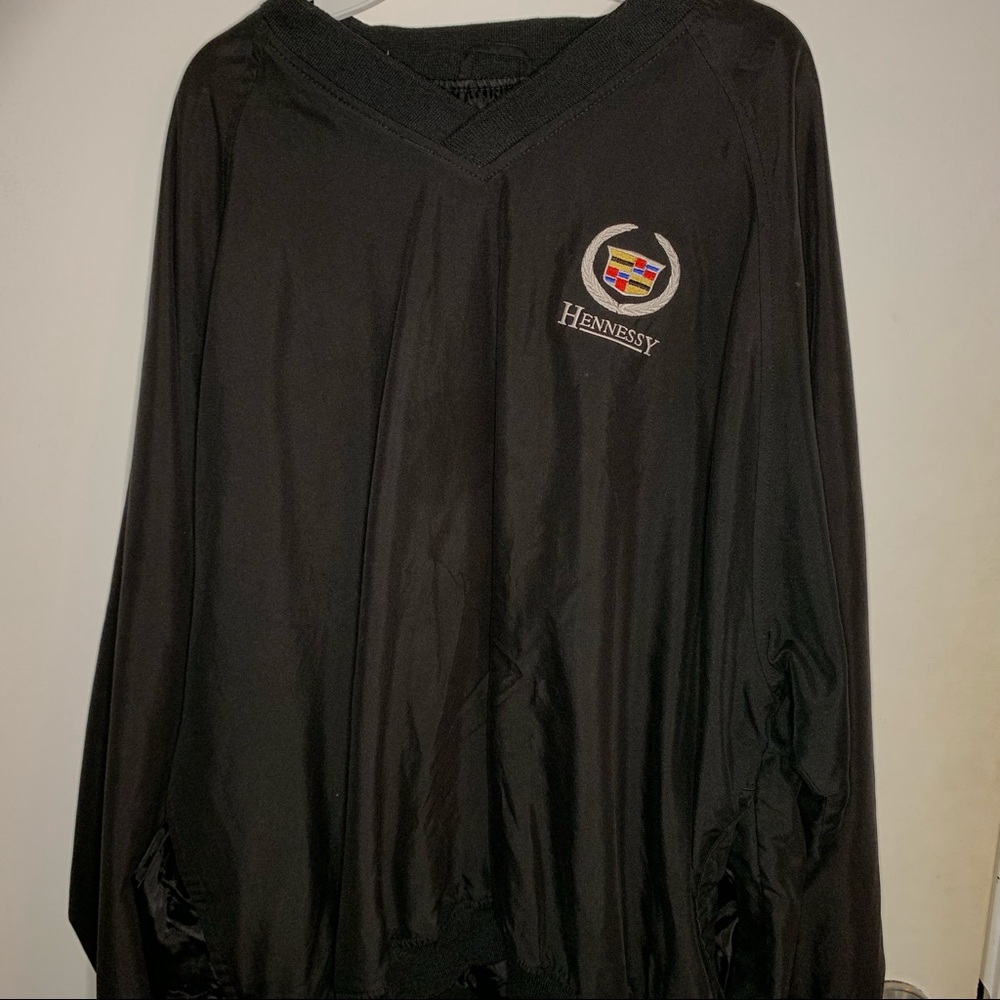 Vintage Hennessy windbreaker pullover